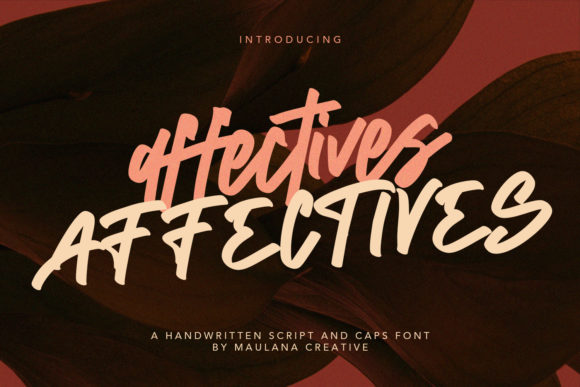 Affectives Script Font for Scroll-Stopping Brand Content