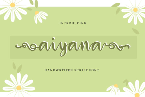 Aiyana Script Font for Elegant Brand Identity