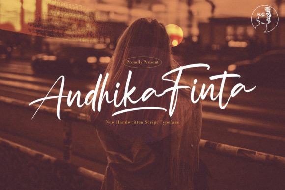 Andhika Finta: A Relaxed Script Font for Small Business Branding