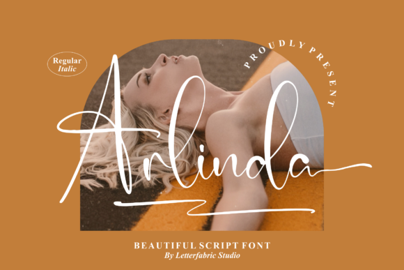 Arlinda Script Font for Handmade Makers