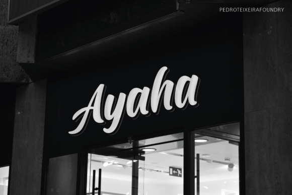 Ayaha Script Font for Warm, Professional Branding