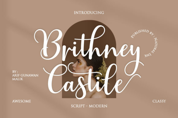 Brithney Castile: A Modern Script Handwritten Font for Scroll-Stopping Brand Content