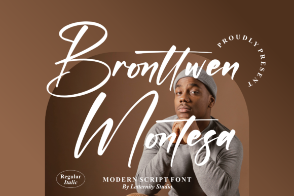 Bronttwen Montesa: A Modern Script Handwritten Font for Editorial Design