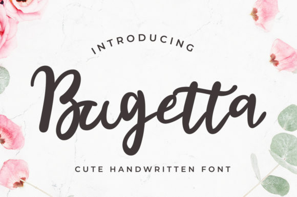 Bugetta Handwritten Font for Crafters & Small Business Owners