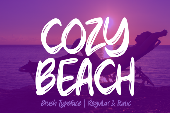 Cozy Beach: A Relaxed Script Handwritten Font for Editorial Warmth