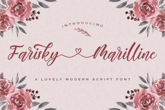 Farisky Marlline Script Font for Elegant Branding