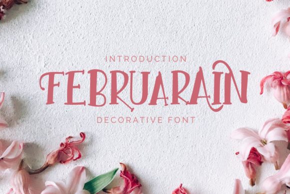 Februarain Script Handwritten Font for Makers