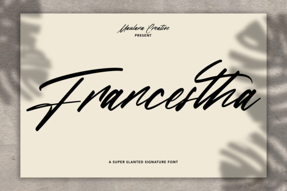 Francestha: Authentic Script Font for Scroll-Stopping Brand Content