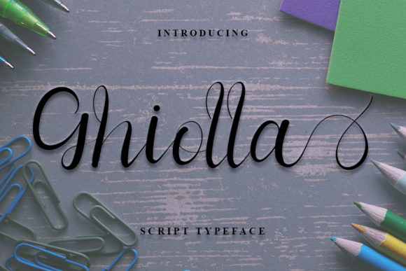 Ghiolla: A Sweet & Delicate Script Font for Campaign-Ready Design