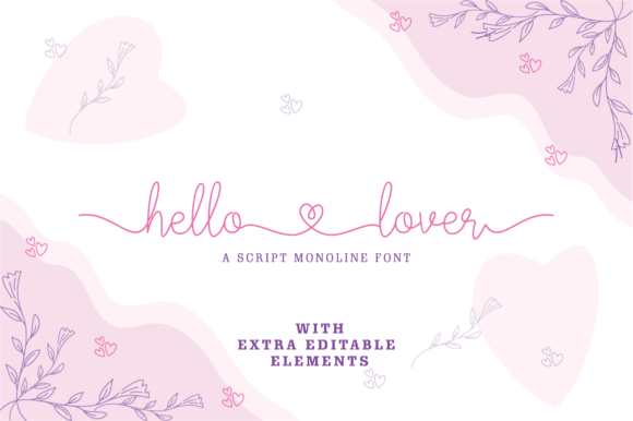 Hello Lover Font for Elegant Branding