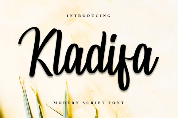 Kladifa: A Playful Script Handwritten Font for Creative Projects