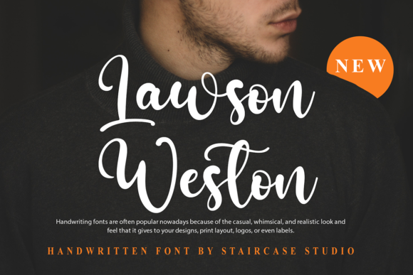 Lawson Weston: A Refined Modern Script Handwritten Font