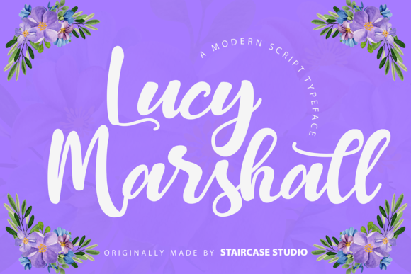 Lucy Marshall Script Font for Bold Branding Projects