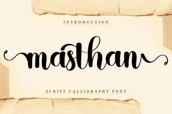 Masthan Script Font for Handmade Creators