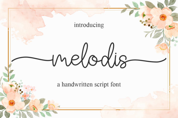 Melodis: A Vintage Script Font for Elegant Branding