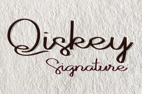 Qiskey: A Simple Handwriting Script Font for Warm, Human Campaigns
