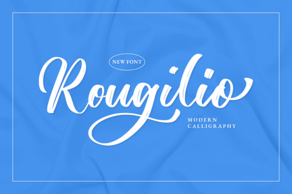 Rougilio Script Font for Elegant Branding Projects