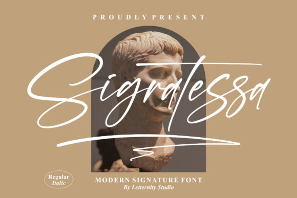 Sigratessa: A Script Handwritten Font That Elevates Real Branding