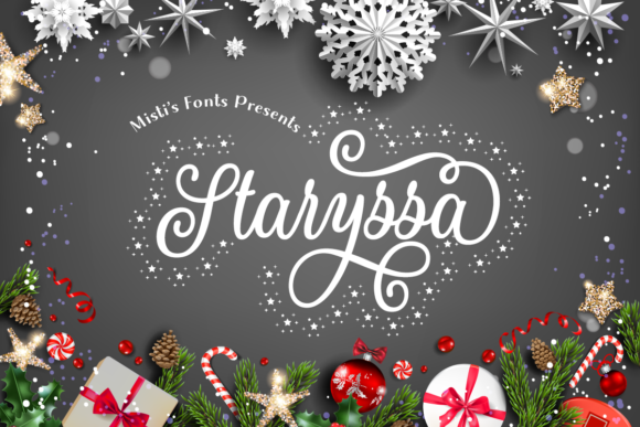 Staryssa: A Script Handwritten Font for Elegant Digital Branding