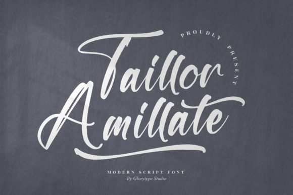 Taillor Amillate: A Script Handwritten Font for Thoughtful Editorial Design