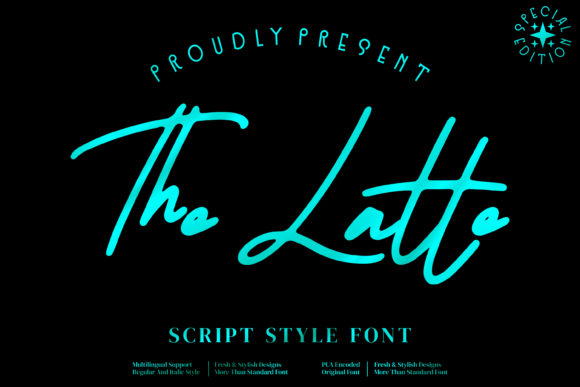 The Latte Script Font for Modern Digital Branding