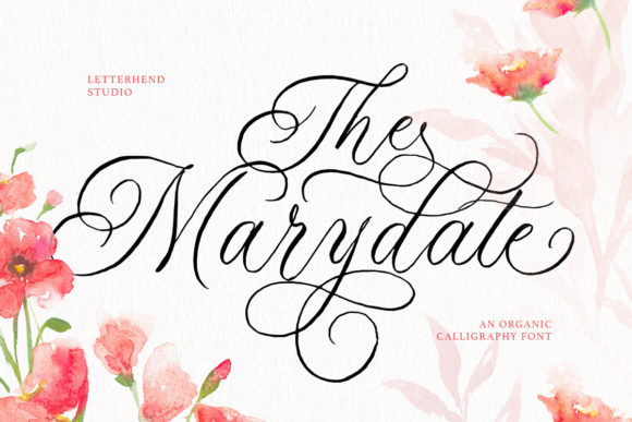 The Marydate Script Font for Elegant Branding