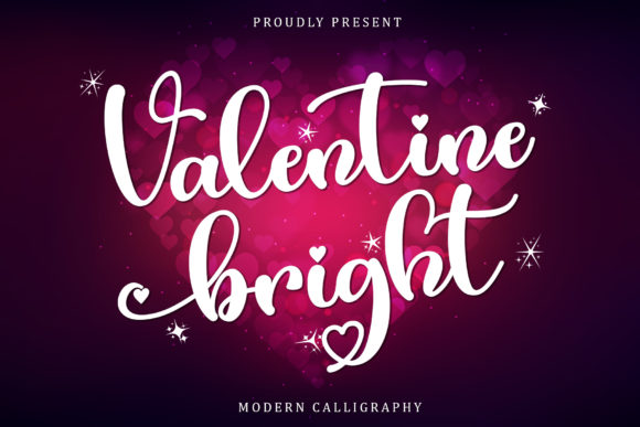 Valentine Bright: Elegant Script Font for Small Business Branding