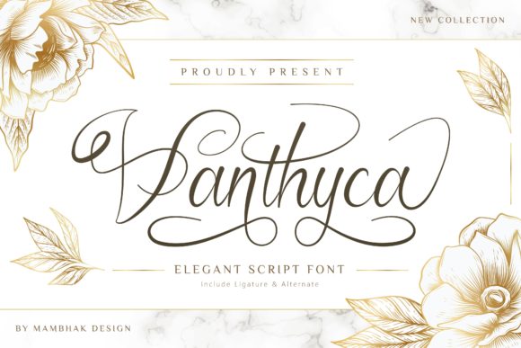 Vanthyca: Elegant Script Font for Wedding & Social Campaigns